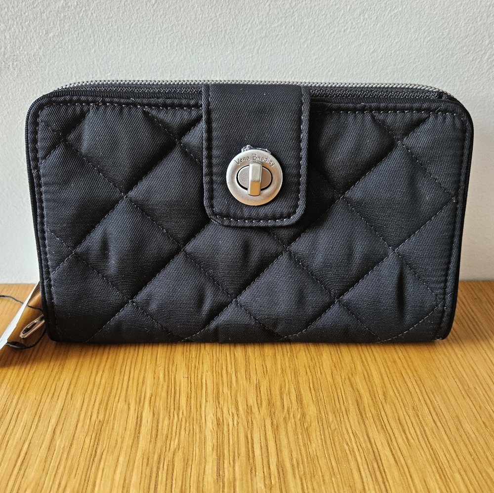 Vera Bradley RFID Turnlock Wallet